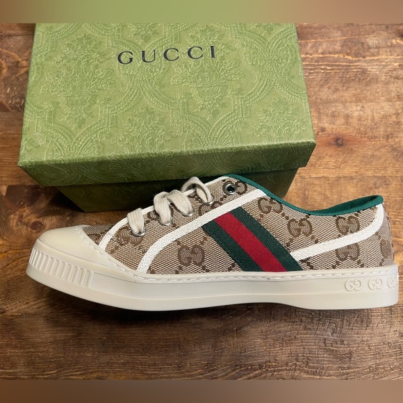 Gucci Children’s Sneakers ACE GG SUPREME Sold Out size 33/2 - Picture 2 of 6